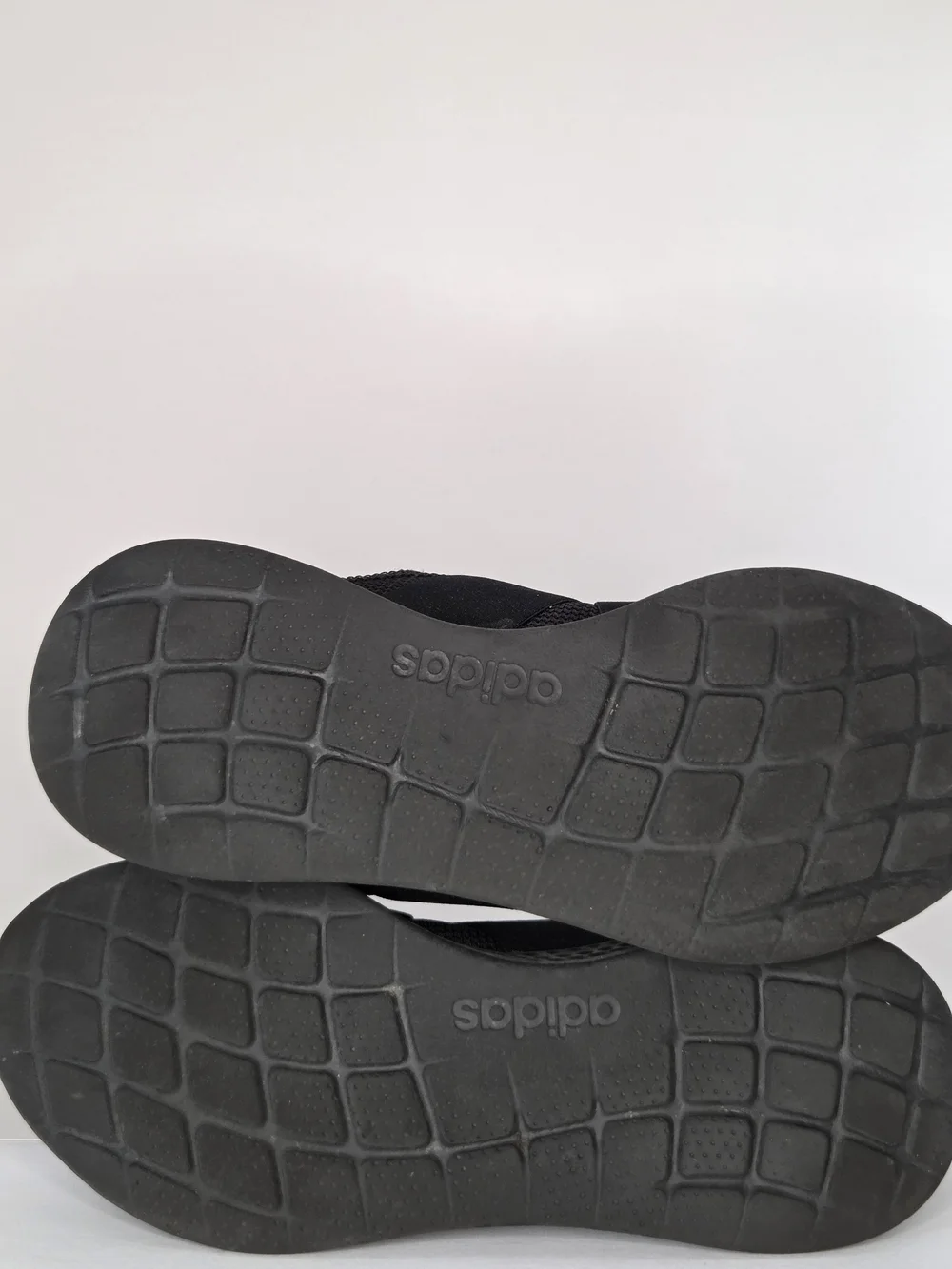 Adidas Slip-On Black Athletic Sneakers